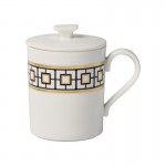 Metro chic tazza coperchiata